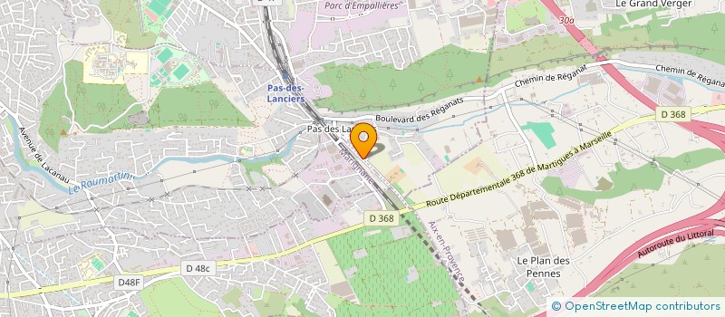 localisation de l'entreprise MONSIEUR GERALD MAGHREBI  SAINT-VICTORET