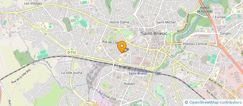 localisation de l'entreprise MONSIEUR GERALD MANCEAU à SAINT-BRIEUC