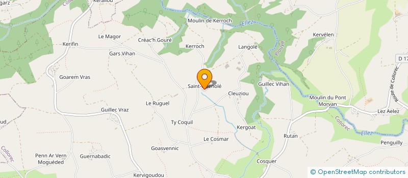 localisation de l'entreprise MONSIEUR GERALD MEARS  PLONEVEZ DU FAOU