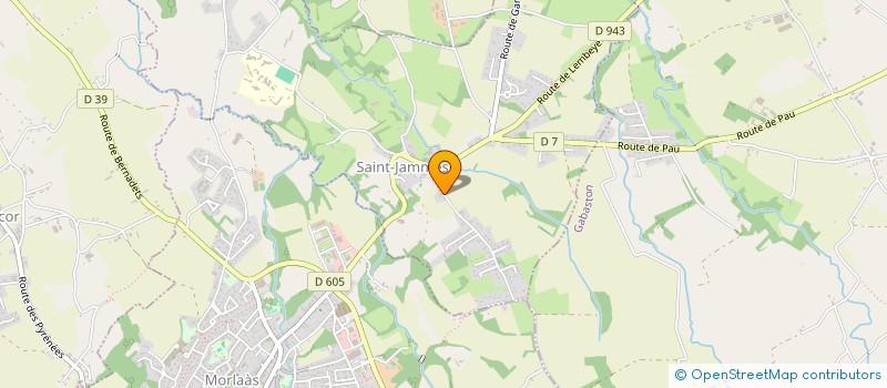 localisation de l'entreprise MONSIEUR GERALD MEYNARD  SAINT-JAMMES