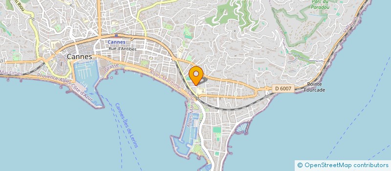 localisation de l'entreprise MONSIEUR GERALD MIALON  CANNES