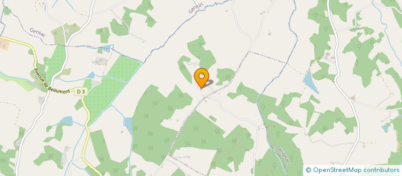 localisation de l'entreprise MONSIEUR GERALD MINIER  ESPARSAC