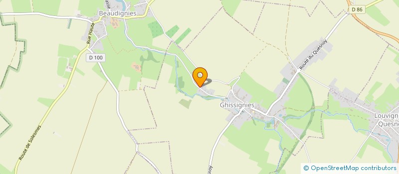 localisation de l'entreprise MONSIEUR GERALD MONNIER  GHISSIGNIES