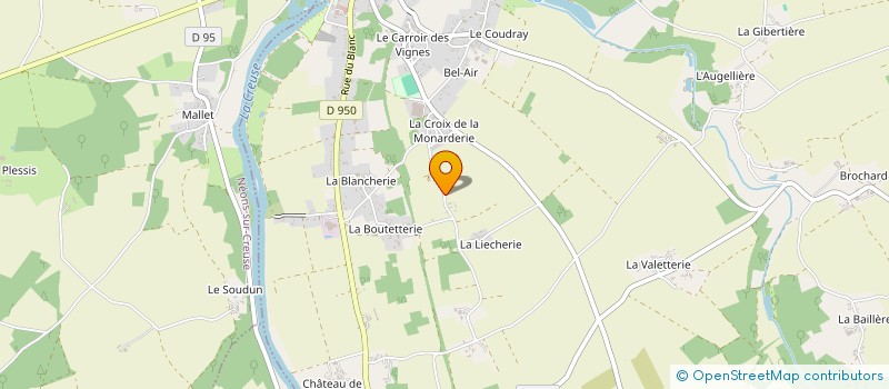 localisation de l'entreprise MONSIEUR GERALD MOREAU à TOURNON-SAINT-MARTIN