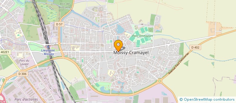 localisation de l'entreprise MONSIEUR GERALD MOREAU à MOISSY-CRAMAYEL