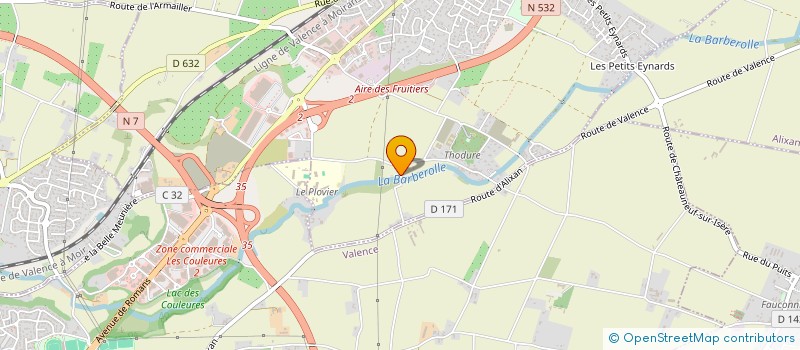 localisation de l'entreprise MONSIEUR GERALD MOSER  SAINT-MARCEL-LES-VALENCE