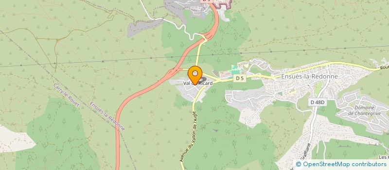 localisation de l'entreprise MONSIEUR GERALD MURRIS  ENSUES-LA-REDONNE