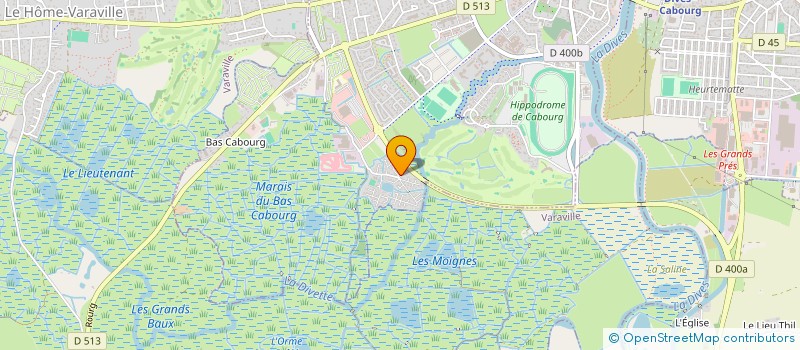 localisation de l'entreprise MONSIEUR GERALD NIEMCZYK  CABOURG