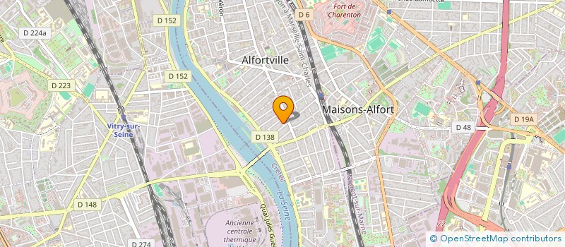 localisation de l'entreprise MONSIEUR GERALD OUZOUNIAN à ALFORTVILLE
