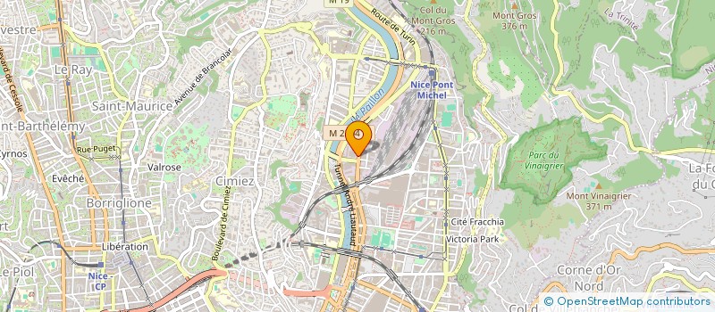 localisation de l'entreprise MONSIEUR GERALD PANIGHI  NICE