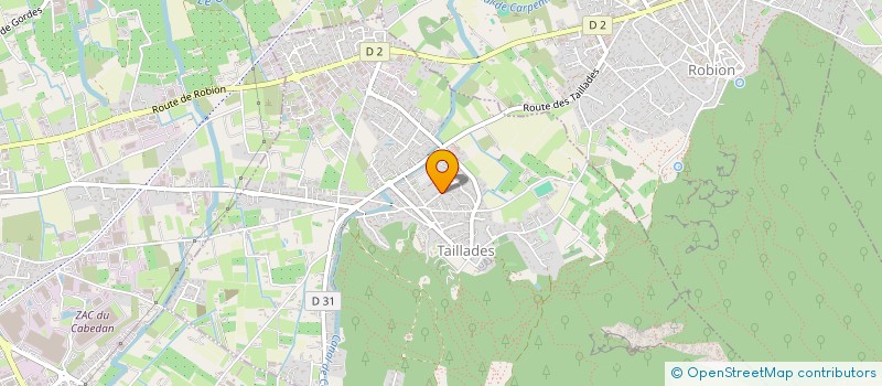 localisation de l'entreprise MONSIEUR GERALD PARADISI  TAILLADES