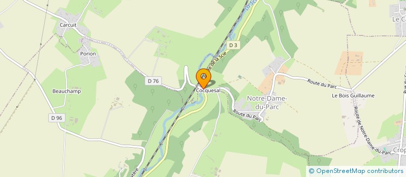 localisation de l'entreprise MONSIEUR GERALD PAUMIER  NOTRE-DAME-DU-PARC