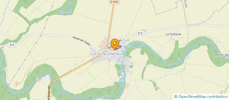 localisation de l'entreprise MONSIEUR GERALD PELEAU à CLOYES-LES-TROIS-RIVIERES