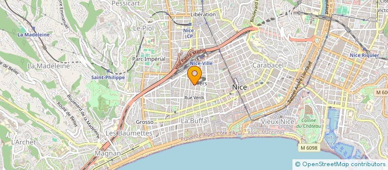 localisation de l'entreprise MONSIEUR GERALD PERAZIO à NICE
