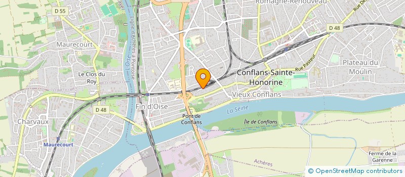 localisation de l'entreprise MONSIEUR GERALD PIHAN  CONFLANS-SAINTE-HONORINE