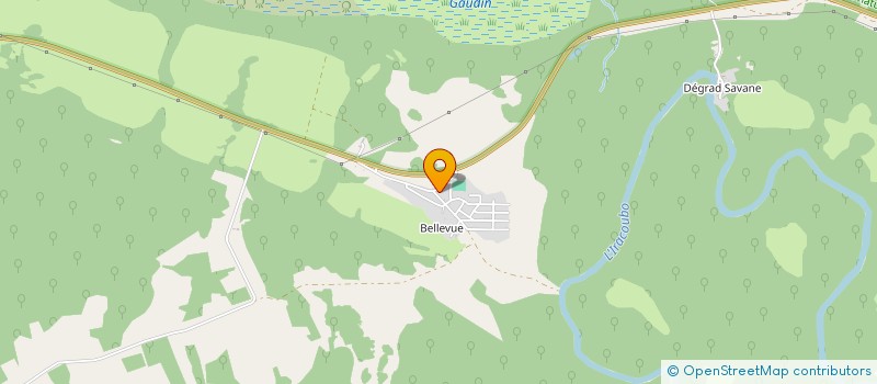 localisation de l'entreprise MONSIEUR GERALD POGET  IRACOUBO