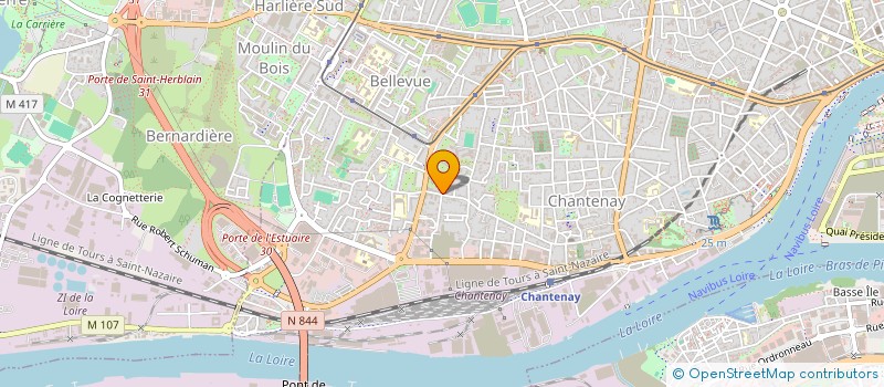 localisation de l'entreprise MONSIEUR GERALD PONCHON  NANTES