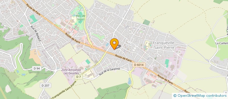 localisation de l'entreprise MONSIEUR GERALD POUCHIN  LE MESNIL-ESNARD