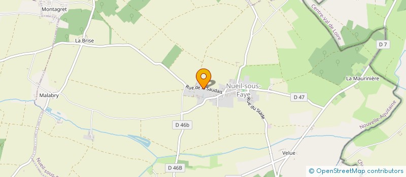 localisation de l'entreprise MONSIEUR GERALD RANCHER  NUEIL SOUS FAYE