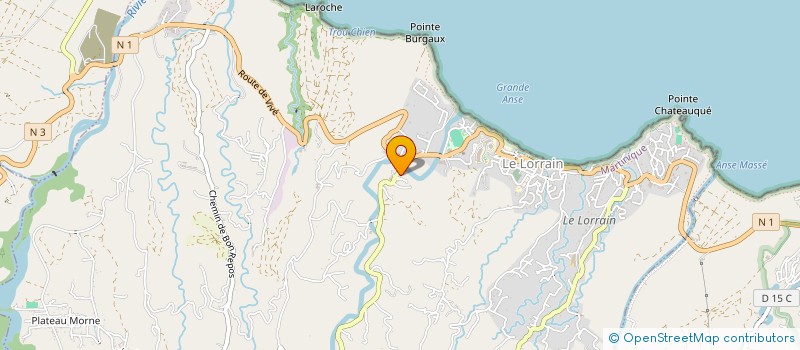 localisation de l'entreprise MONSIEUR GERALD RANGON  LE LORRAIN