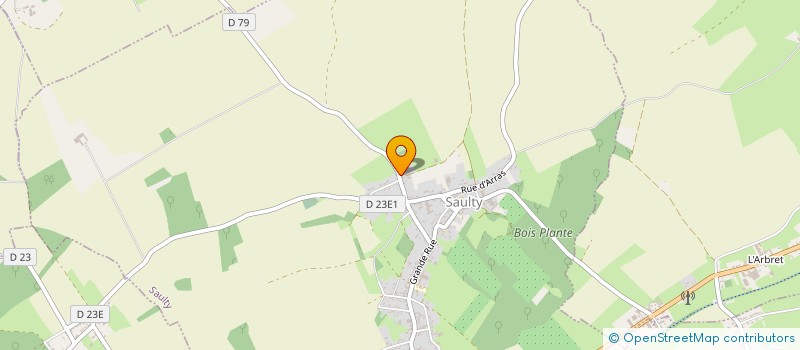 localisation de l'entreprise MONSIEUR GERALD ROUSSEEUW  MONCHY-BRETON