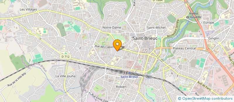 localisation de l'entreprise MONSIEUR GERALD SANAA à SAINT-BRIEUC