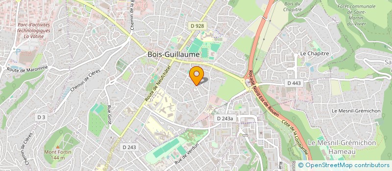 localisation de l'entreprise MONSIEUR GERALD SCHMIDT à BOIS-GUILLAUME