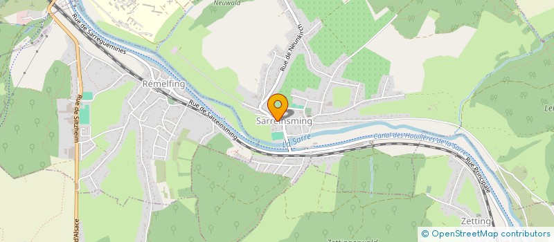 localisation de l'entreprise MONSIEUR GERALD SCHWARTZ  SARREINSMING