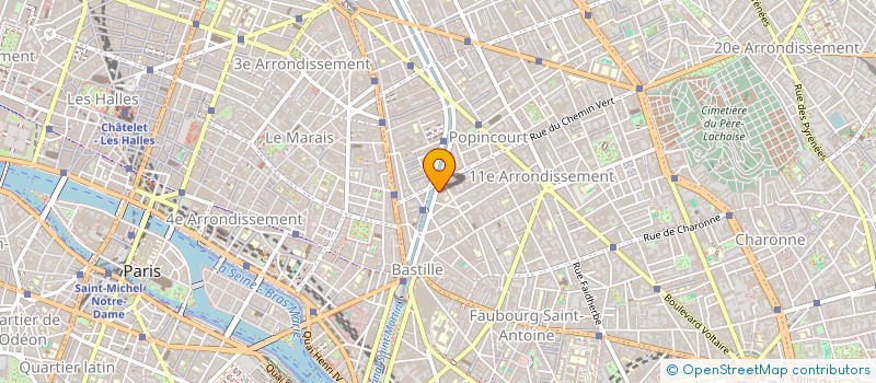 localisation de l'entreprise MONSIEUR GERALD SIMON  PARIS