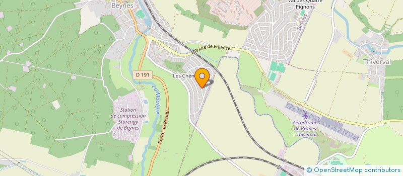 localisation de l'entreprise MONSIEUR GERALD SOMPROU  BEYNES