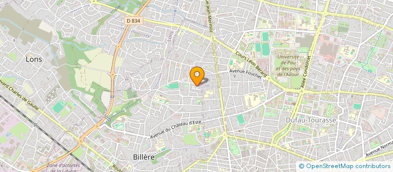localisation de l'entreprise MONSIEUR GERALD TAILLANDIER à BILLERE