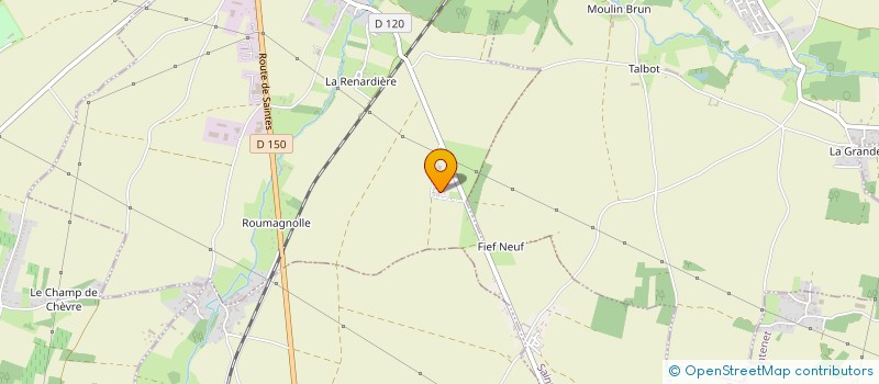 localisation de l'entreprise MONSIEUR GERALD TEYSSIER  ST JEAN D'ANGELY