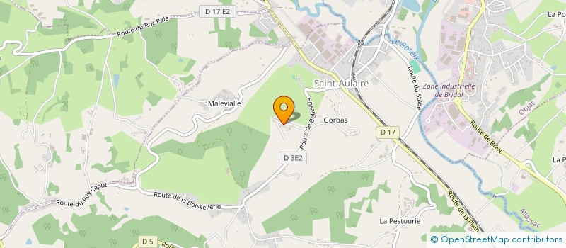 localisation de l'entreprise MONSIEUR GERALD THIERY  SAINT-AULAIRE