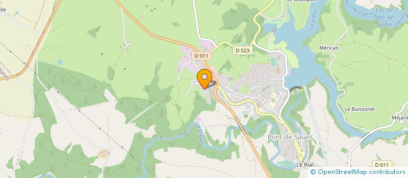 localisation de l'entreprise MONSIEUR GERALD TOMAS  PONT-DE-SALARS