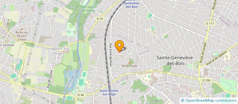 localisation de l'entreprise MONSIEUR GERALD TRAINEAU  SAINT-MICHEL-SUR-ORGE