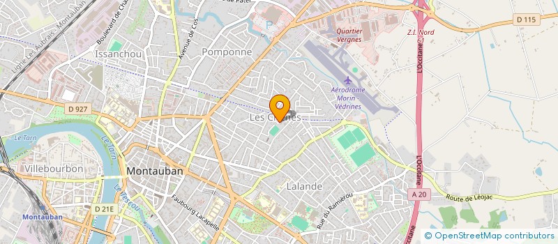 localisation de l'entreprise MONSIEUR GERALD VANDEWEEGHE à MONTAUBAN