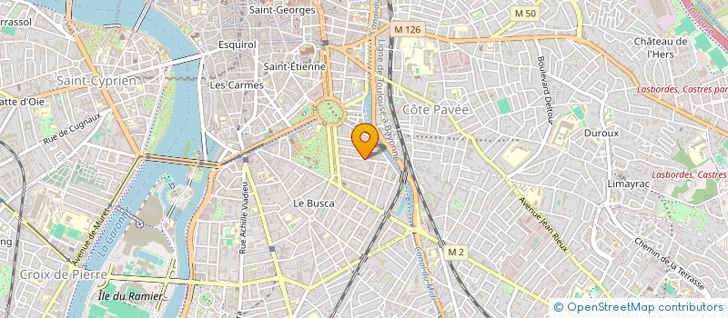 localisation de l'entreprise MONSIEUR GERALD VENIARD  TOULOUSE