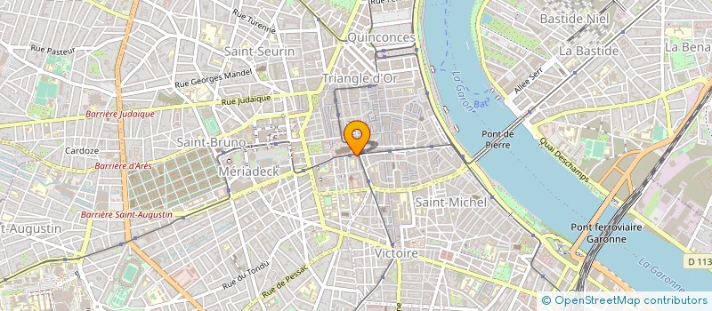 localisation de l'entreprise MONSIEUR GERALD VINCENT à BORDEAUX