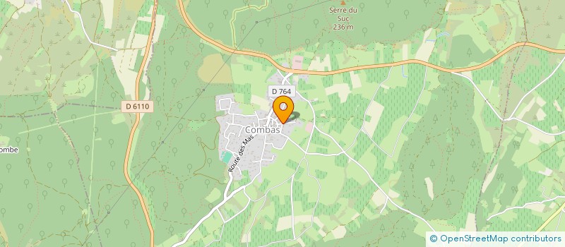 localisation de l'entreprise MONSIEUR GERALD VUILLERMET  CANNES-ET-CLAIRAN