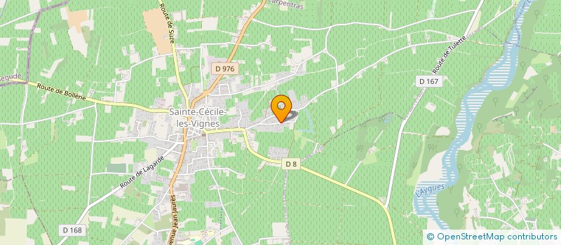 localisation de l'entreprise MONSIEUR GERALD WILLEMIN  SAINTE-CECILE-LES-VIGNES