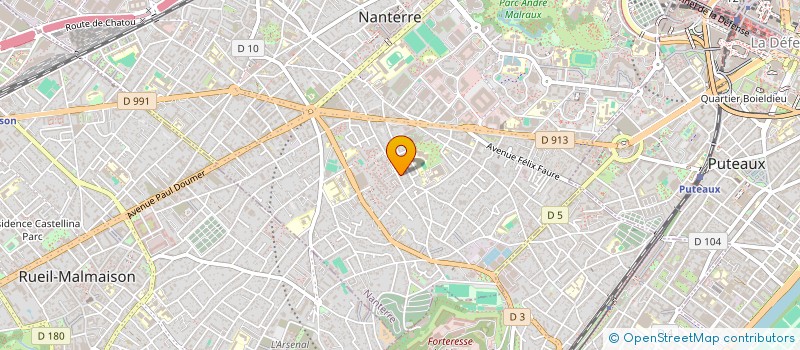 localisation de l'entreprise MONSIEUR GERALD ZAVADIL à NANTERRE
