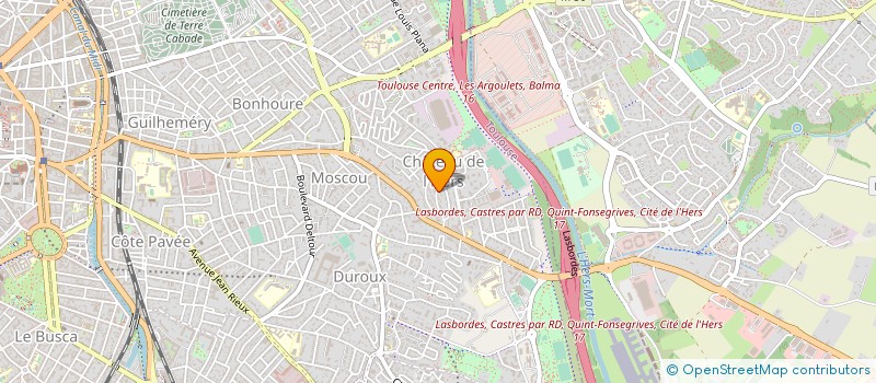 localisation de l'entreprise MONSIEUR GERALDO LIMA à TOULOUSE