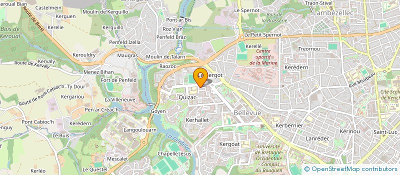localisation de l'entreprise MONSIEUR GERAM AZAYEV à BREST