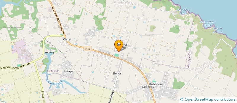 localisation de l'entreprise MONSIEUR GERAMY RADHA à LE MOULE