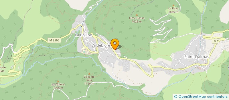 localisation de l'entreprise MONSIEUR GERARD ABOU  VALDEBLORE