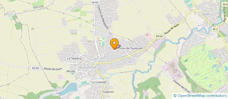 localisation de l'entreprise MONSIEUR GERARD AFOUA DIT GEAY à AUSSONNE