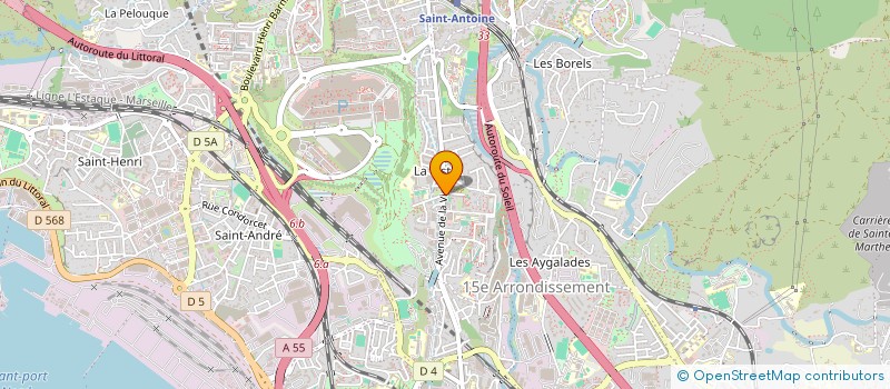 localisation de l'entreprise MONSIEUR GERARD AGOPIAN à MARSEILLE