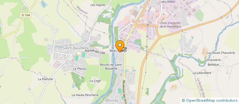 localisation de l'entreprise MONSIEUR GERARD ALEXANDRE à MOULAY