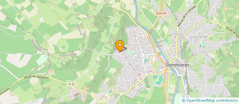 localisation de l'entreprise MONSIEUR GERARD ALFARO  SOMMIERES