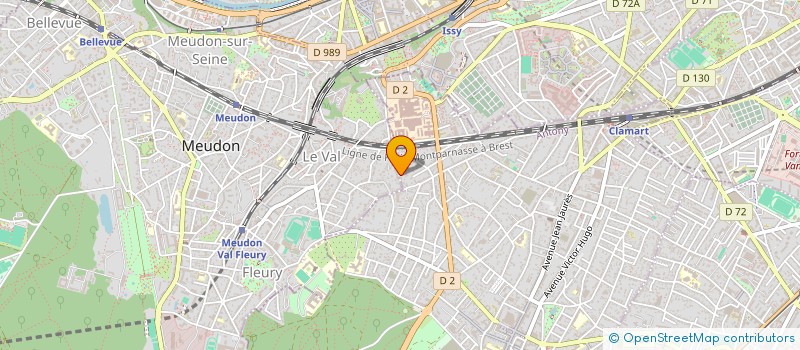 localisation de l'entreprise MONSIEUR GERARD ALLANIC à CLAMART